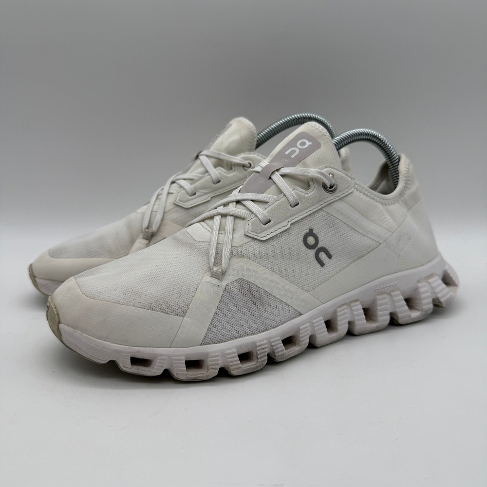 On Running Cloudswift Shoes Women 9.5 White Helion CloudTec Running **READ**